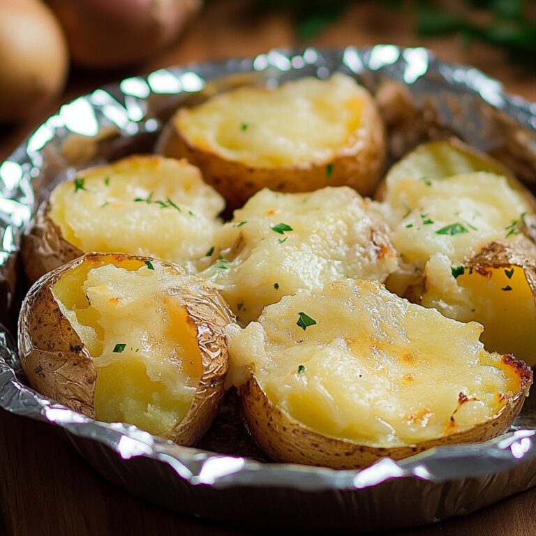 Parmesan Baked Potatoes Recipe