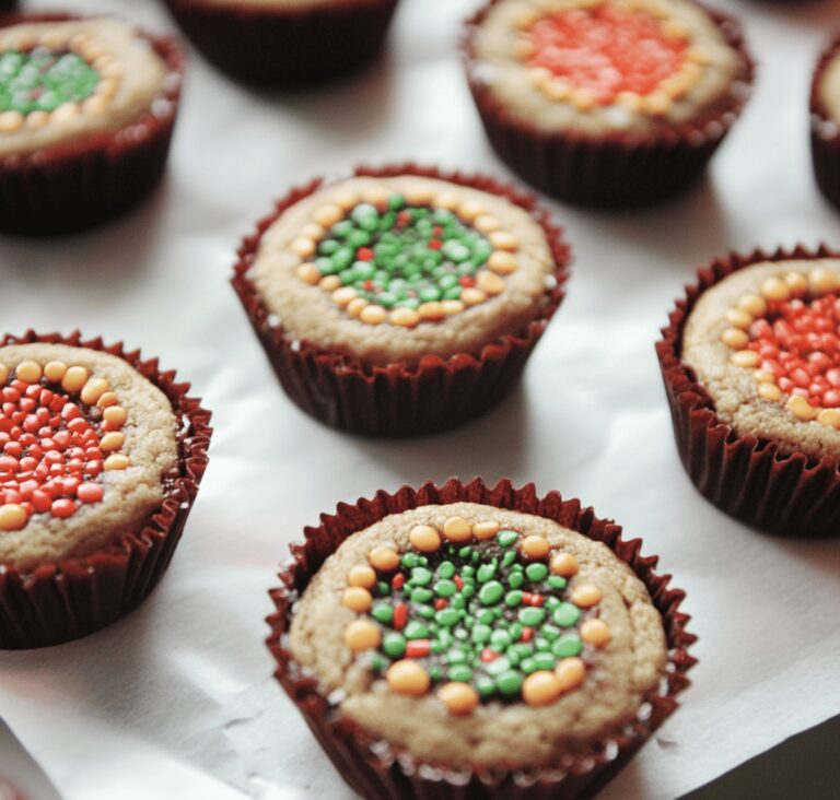 Peanut Butter Cup Christmas Cookies Recipe