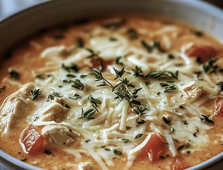 Creamy Chicken Parmesan Soup Recipe