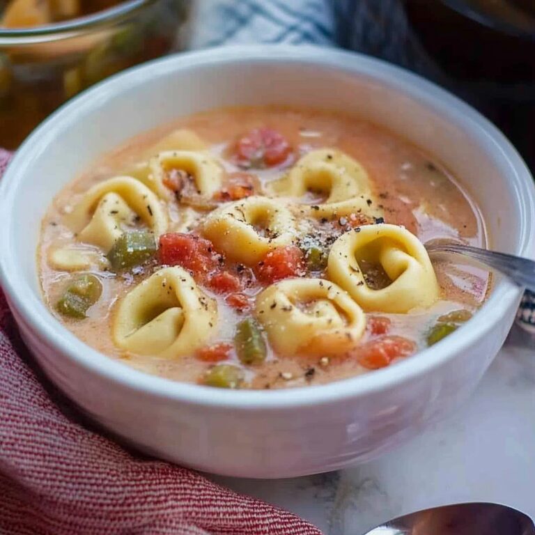 Hearty Slow Cooker Tortellini Soup Recipe