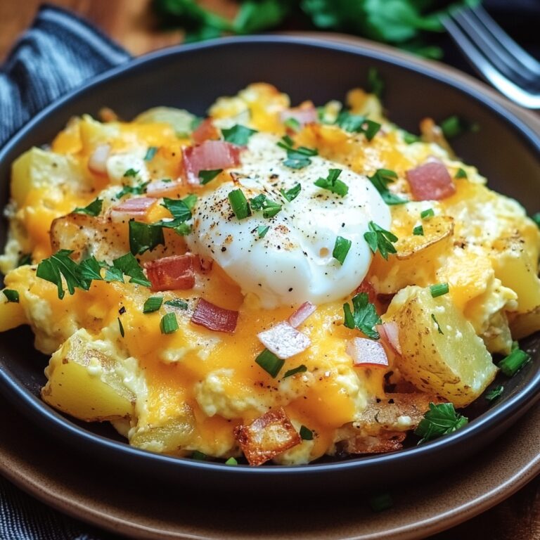 Loaded Potato Egg Scramble Recipe