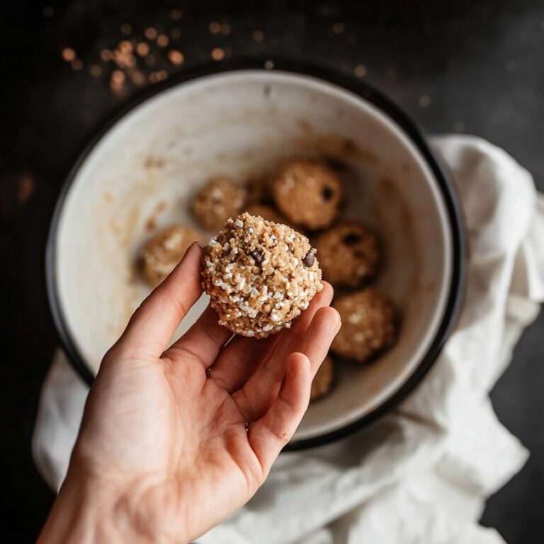 Chocolate Chip Cottage Cheese Cookie Dough Bites Recipe