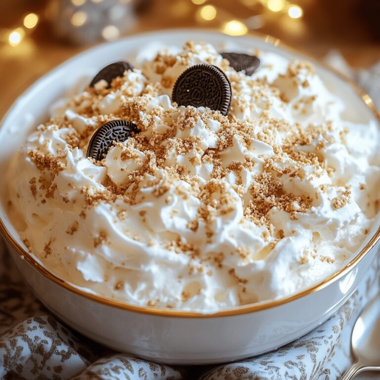 Snowflake Oreo Cream Salad Recipe