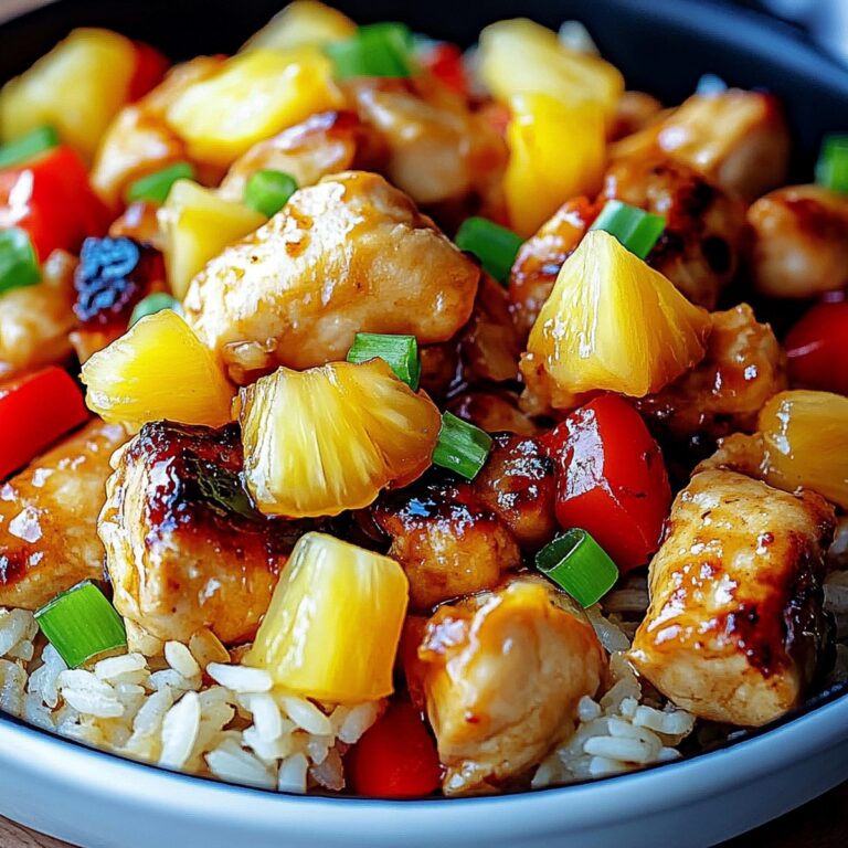 Hawaiian Pineapple Chicken And Rice Recipe