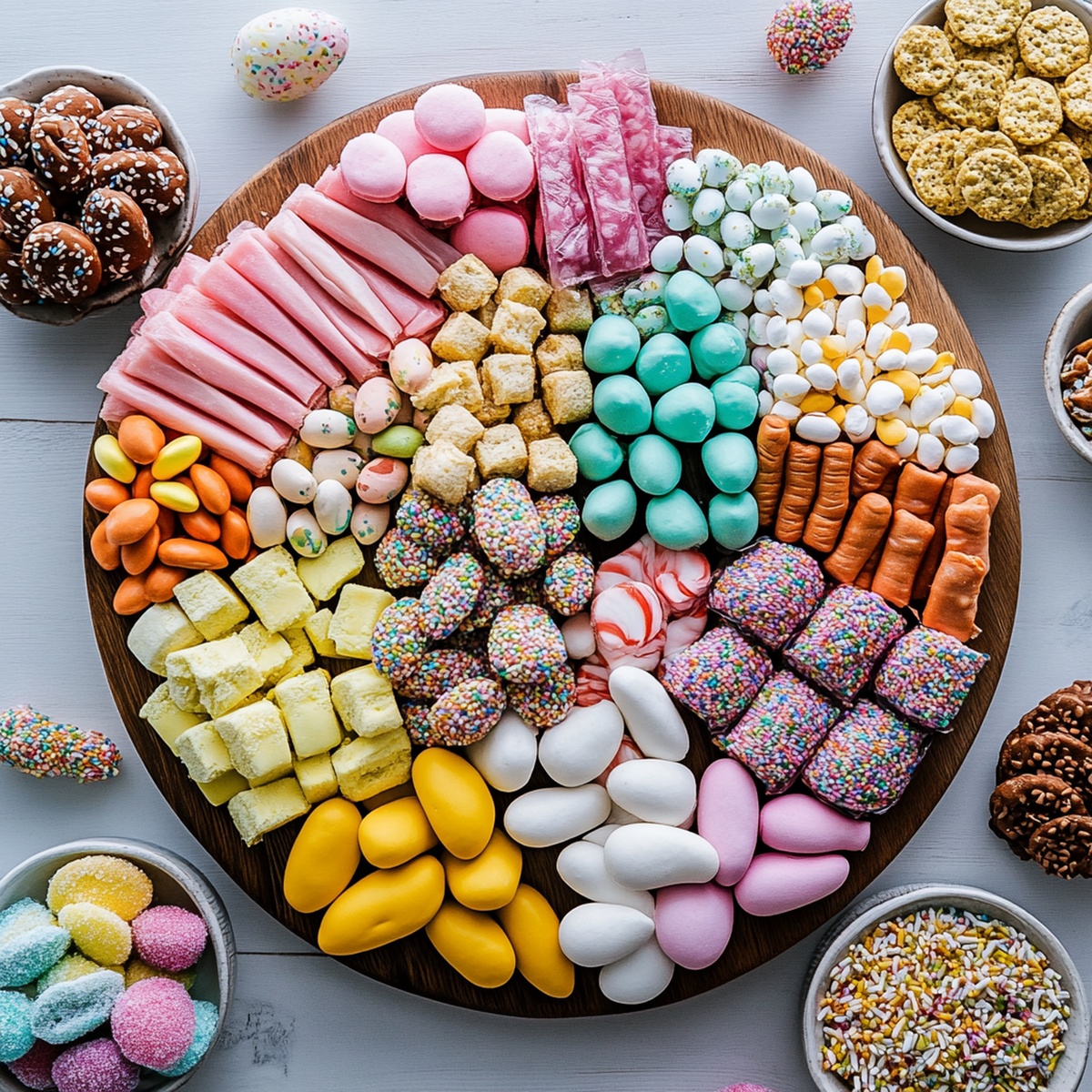 Festive Easter Candy Charcuterie Board Recipe