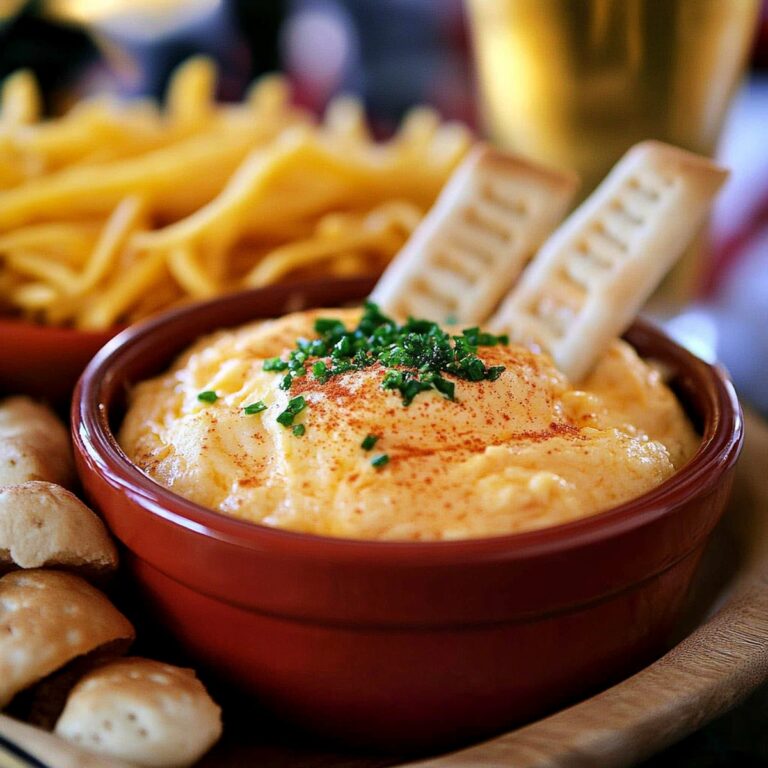 Tangy Beer Cheese Dip Recipe