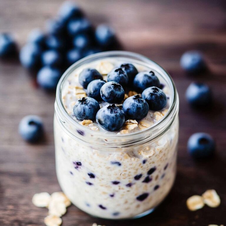 Blueberry Overnight Oats Recipe