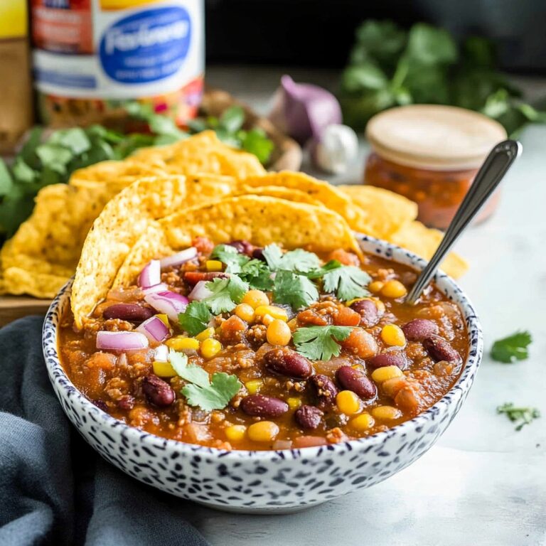 Hearty Bean Salsa Chili Recipe