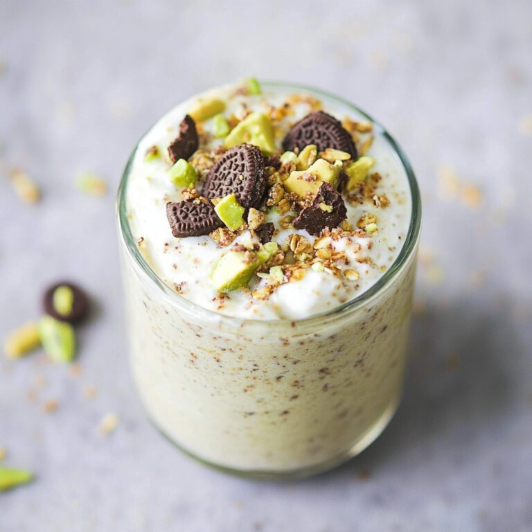 Pistachio Overnight Oats Recipe