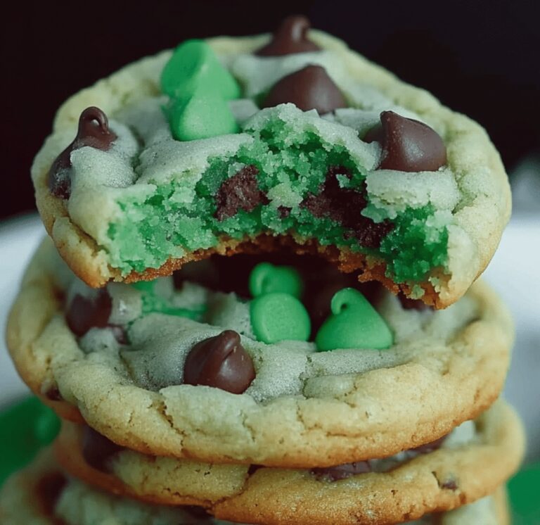 Dreamy Mint Chocolate Chip Cookies Recipe