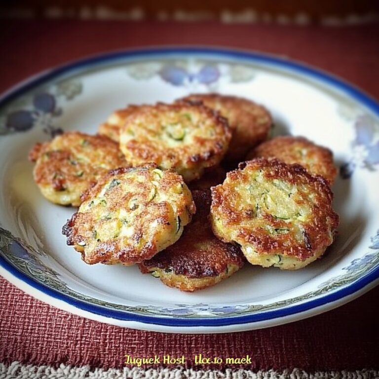 Zucchini Cakes Recipe