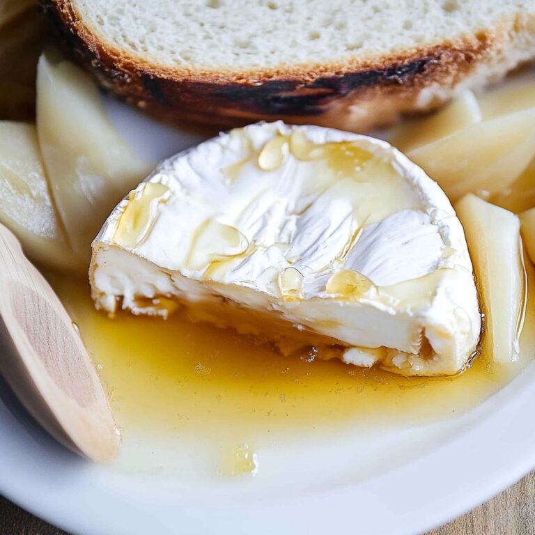 Golden Baked Brie With Honey Recipe