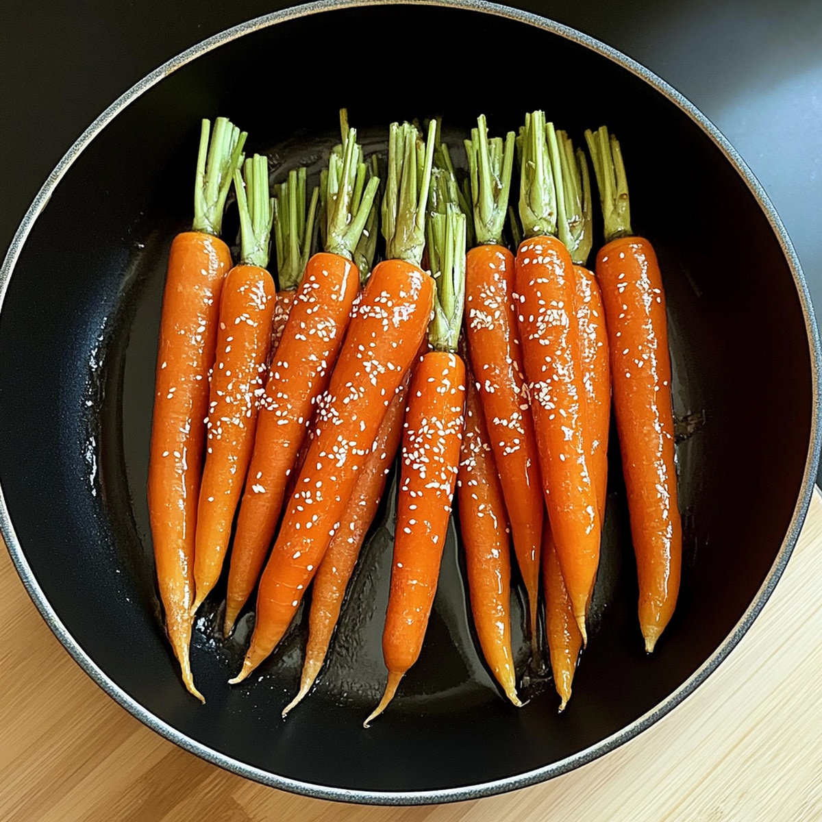 Caramelized Maple Brown Butter Glazed Carrots Recipe