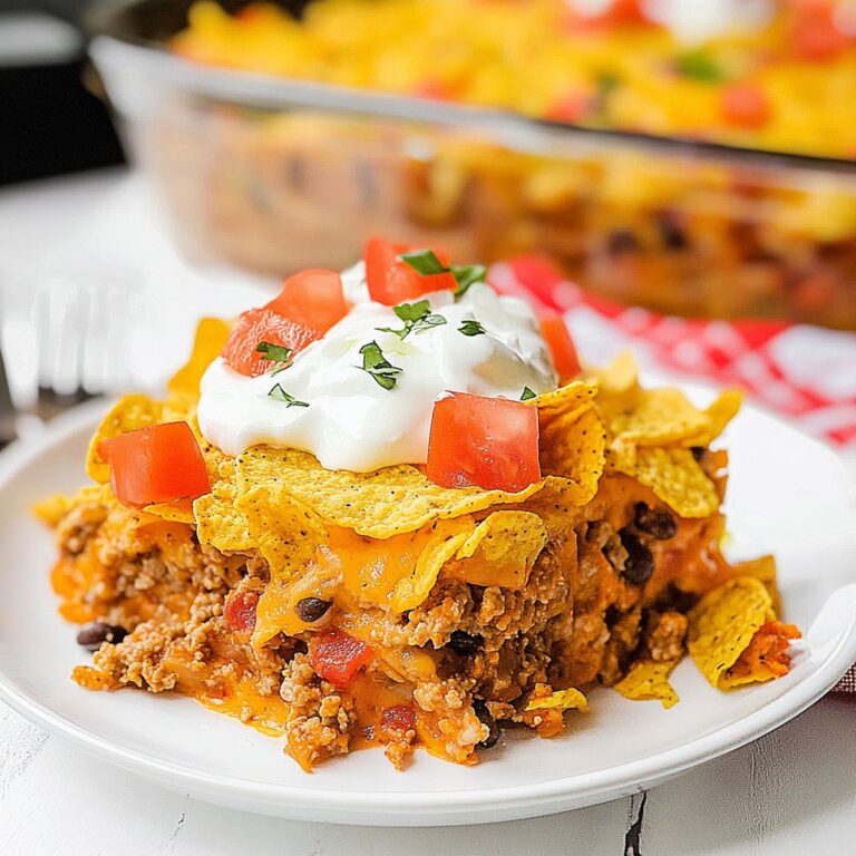 Cheesy Doritos Taco Casserole Recipe