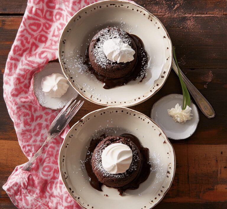 Chocolate Lava Cakes Recipe