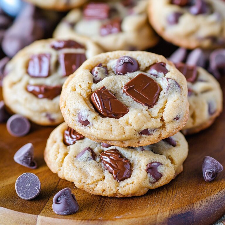 Gooey Chocolate Chip Turtle Cookies Recipe