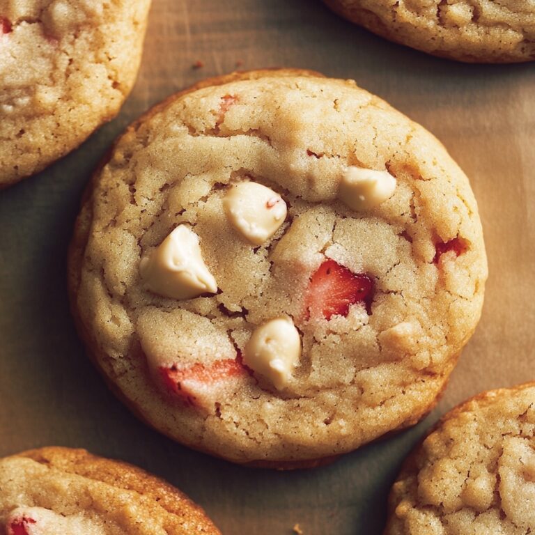Strawberry White Chocolate Cookies Recipe