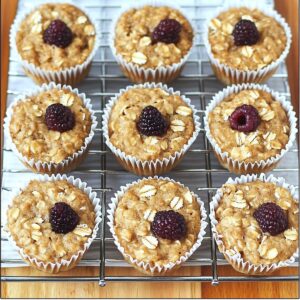 Breakfast Oatmeal Cupcakes Recipe