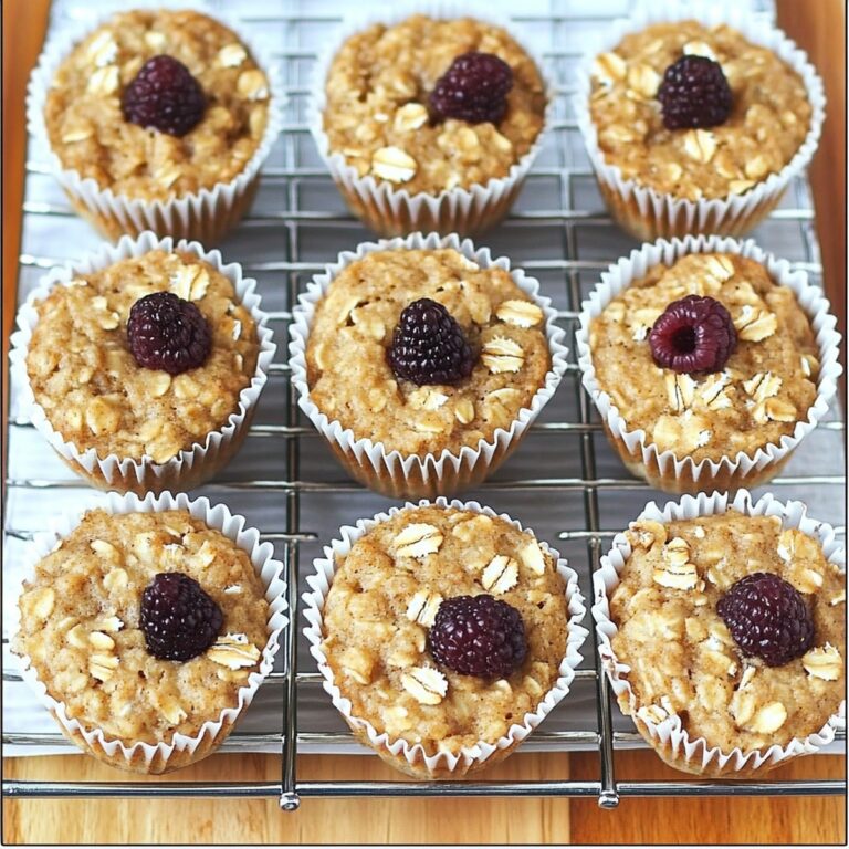 Breakfast Oatmeal Cupcakes Recipe