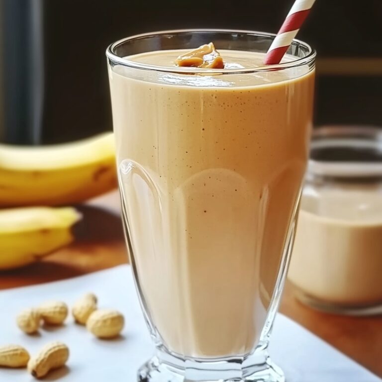 Peanut Butter Banana Smoothie Recipe
