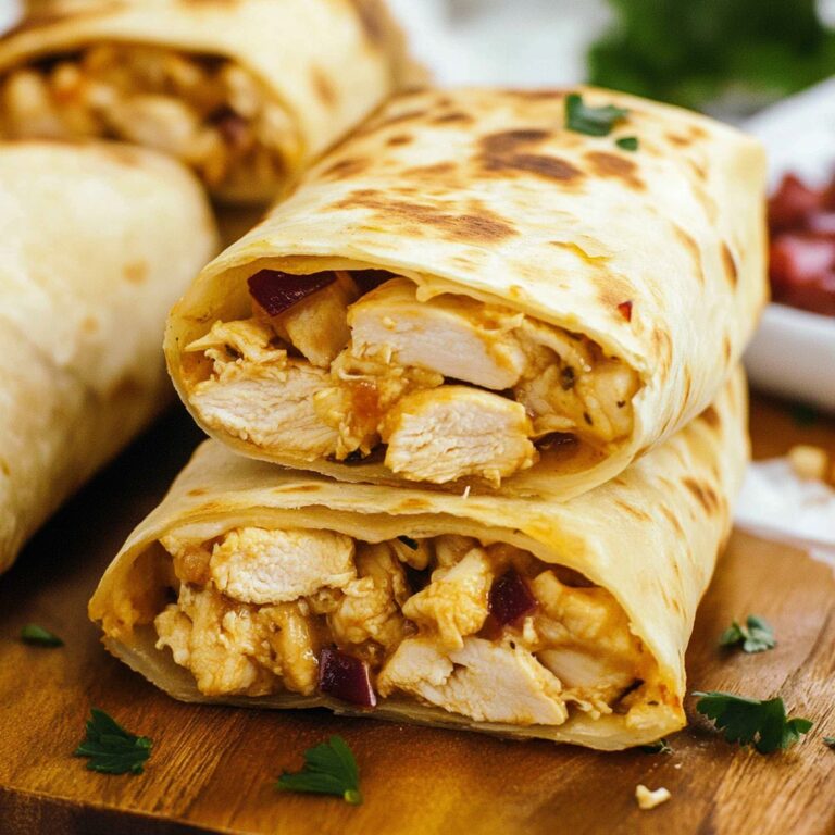 Easy Chicken Wraps Recipe
