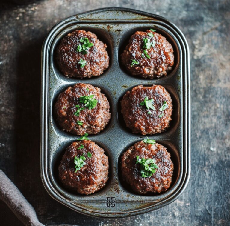 Hearty Mini Meatloaf Recipe