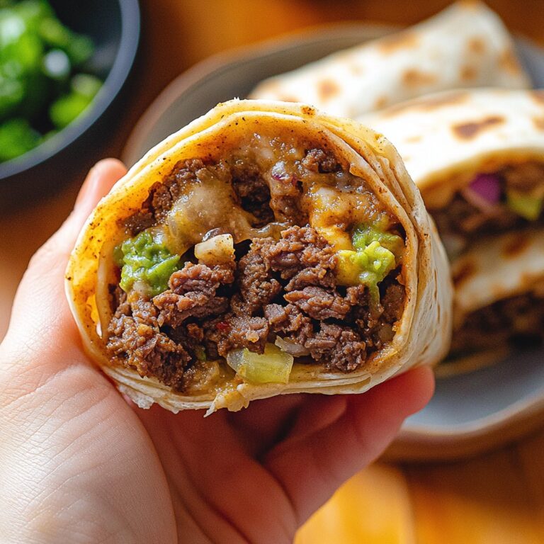 Hearty Beef Burritos Recipe