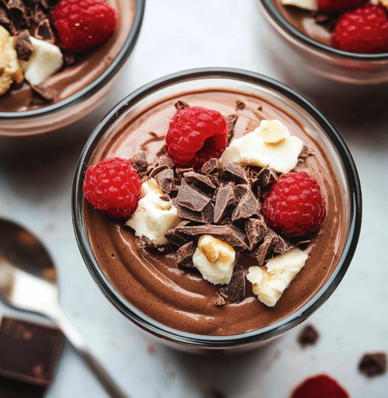 Smooth Chocolate Protein Pudding Recipe