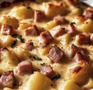 Hearty Ham And Potato Casserole Recipe