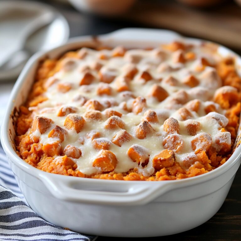 Easy Sweet Potato Casserole Recipe