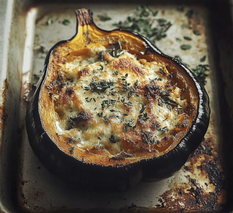 Savory Stuffed Acorn Squash Recipe
