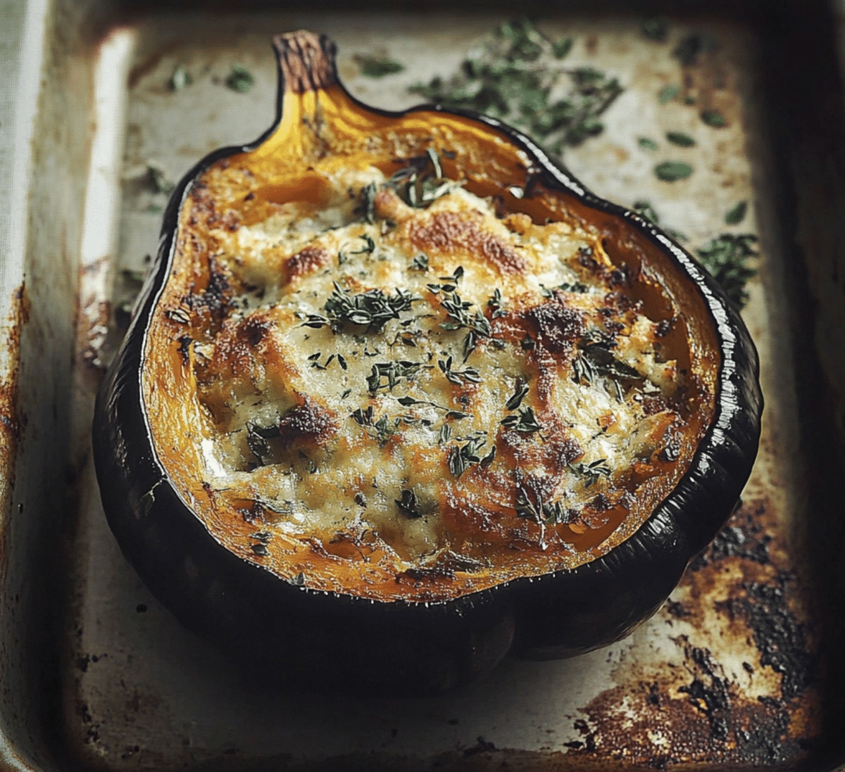 Savory Stuffed Acorn Squash Recipe