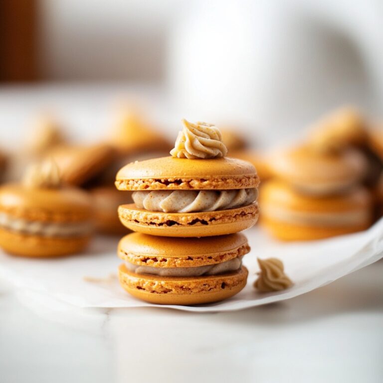 Pumpkin Pie Macarons Recipe