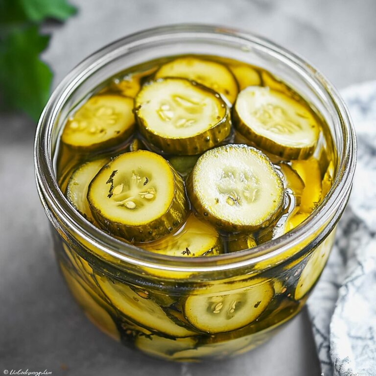 Bread And Butter Pickles Recipe