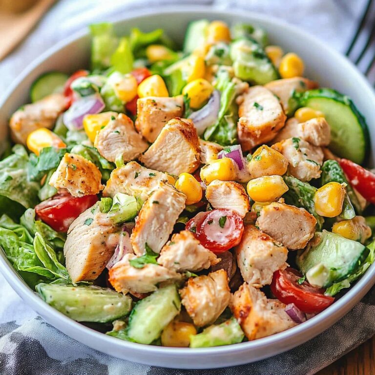 Healthy Ranch Chicken Salad Recipe