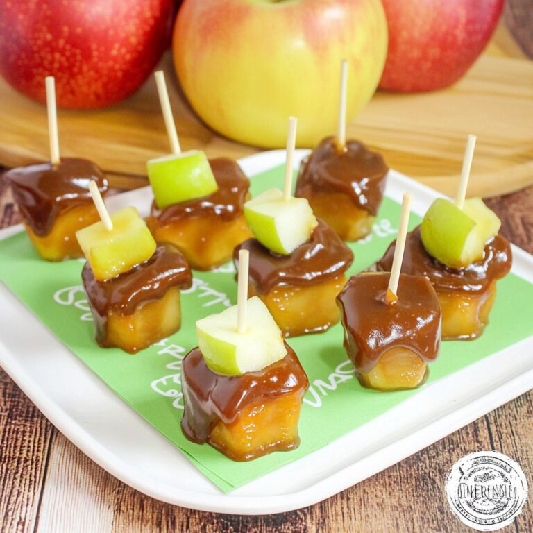 Crispy Caramel Apple Bites Recipe