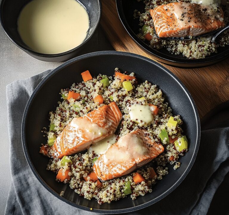Best Baked Salmon And Quinoa Dish Recipe