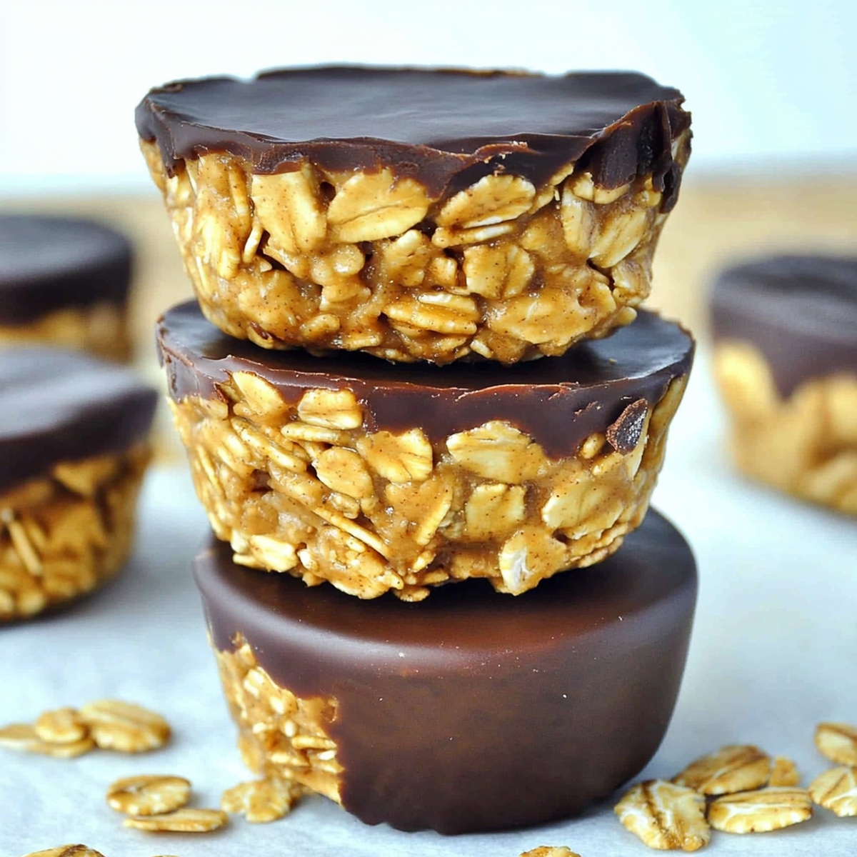 No-Bake Peanut Butter Granola Cups Recipe