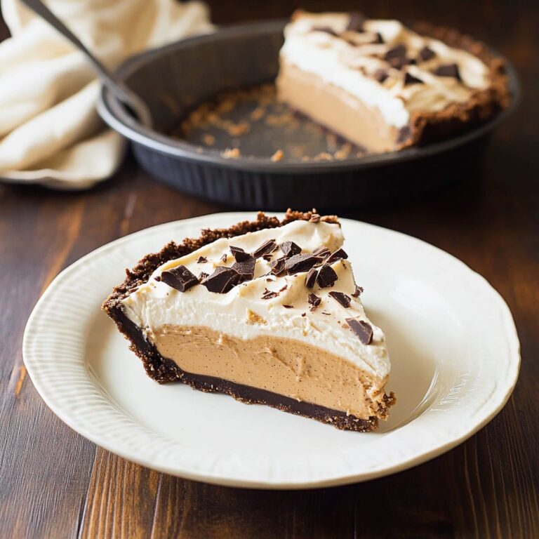Velvety Chocolate Peanut Butter Pie Recipe
