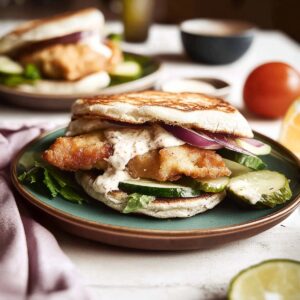 Crispy Fried Fish Sandwich Recipe