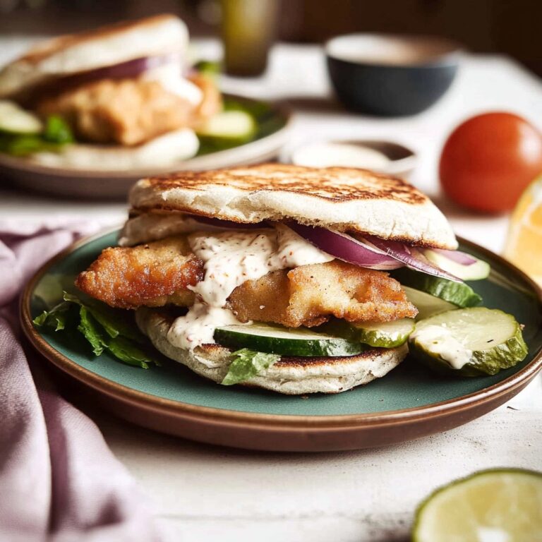 Crispy Fried Fish Sandwich Recipe