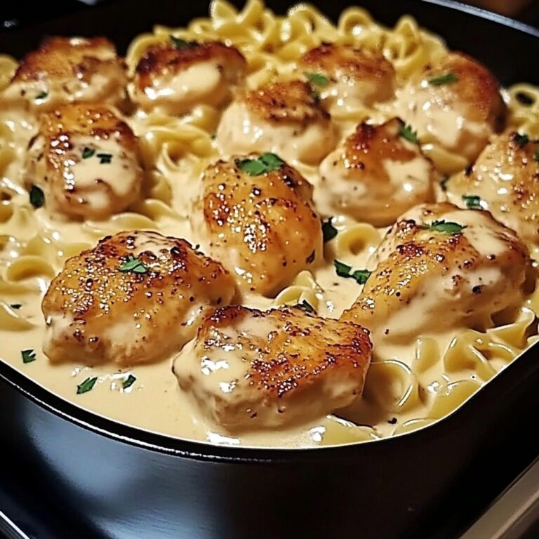 One-Pan Chicken With Creamy Buttered Noodles Recipe