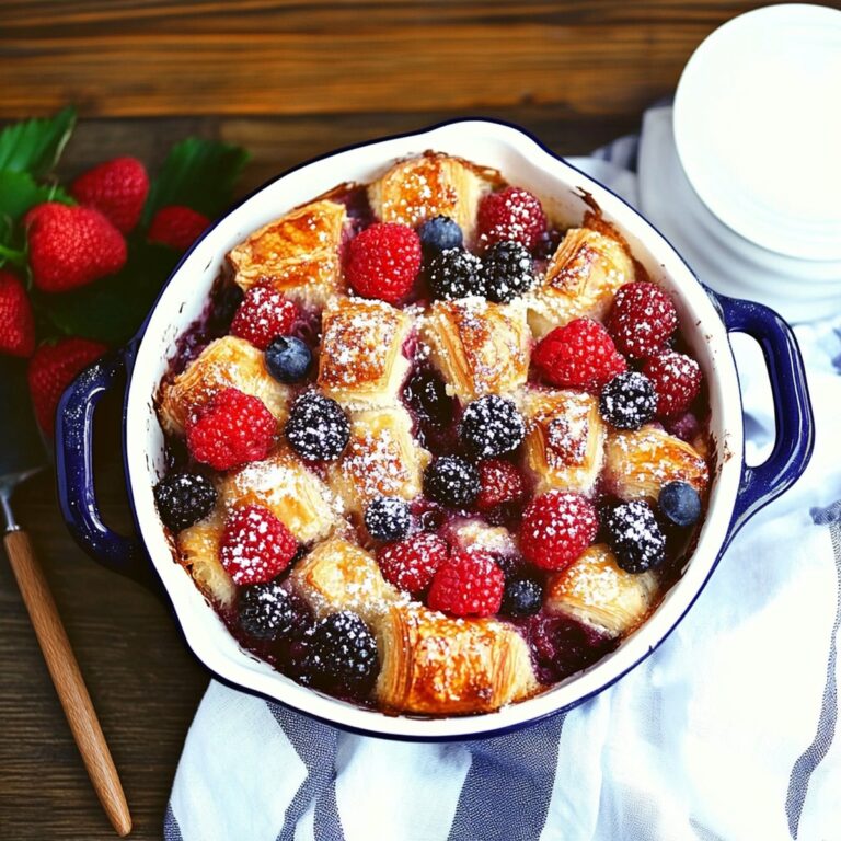 Heavenly Berry Croissant Bake Recipe