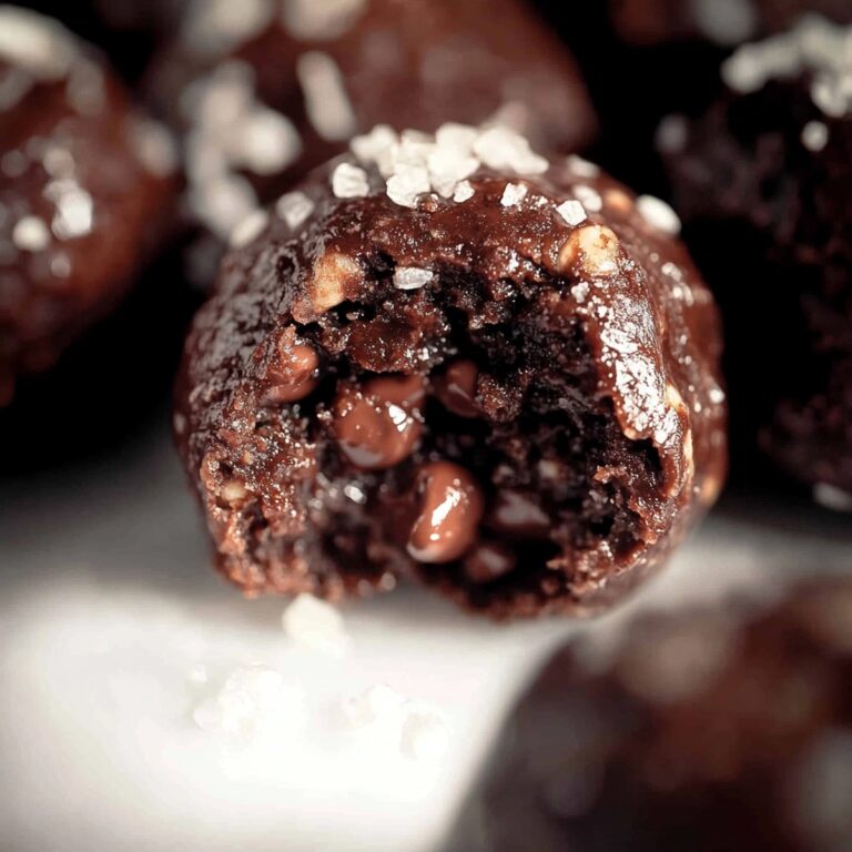 Chocolate Protein Bliss Balls Recipe