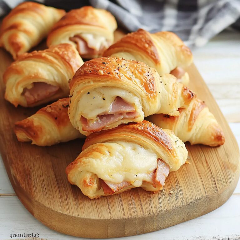 Flaky Ham And Cheese Crescent Rolls Recipe
