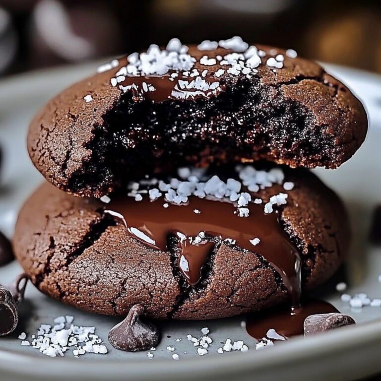 Chocolate Lava Cake Cookies Recipe