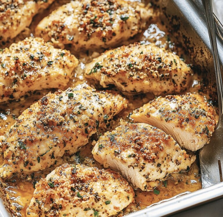 Garlic Parmesan Chicken Bake Recipe