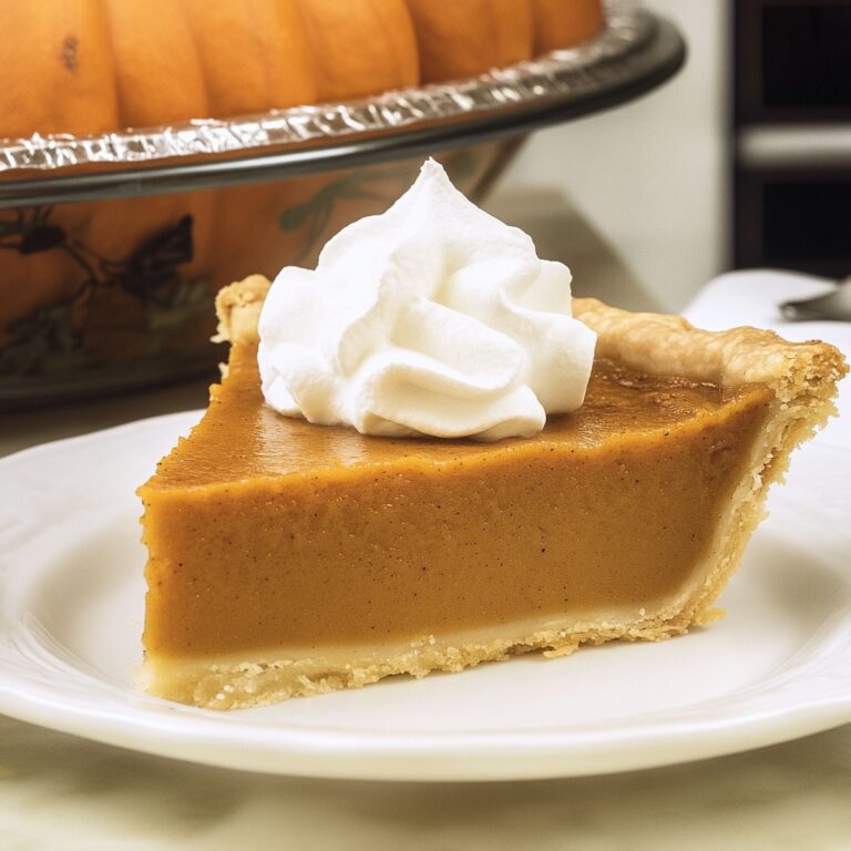 Pumpkin Pie Recipe
