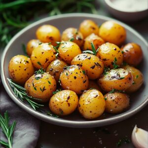 Roasted Baby Potatoes With Rosemary And Garlic Recipe
