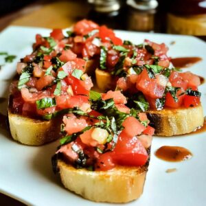 Authentic Bruschetta Recipe